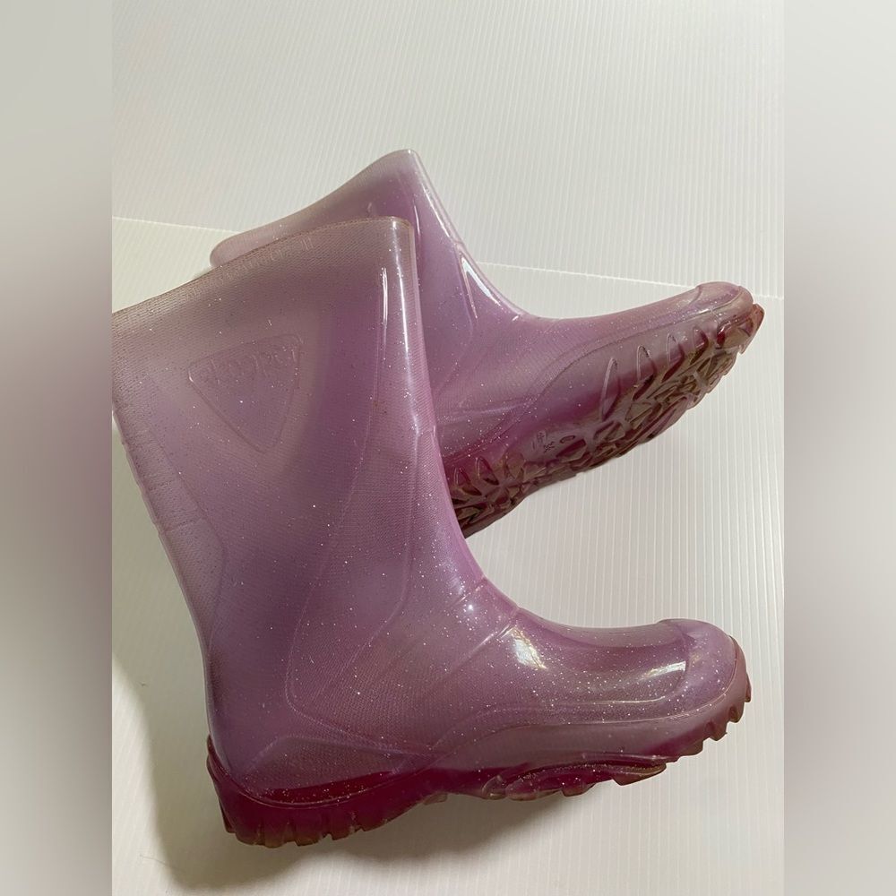 Skeeper girls Shoes Rain Boots glitter lavender 34 US 3